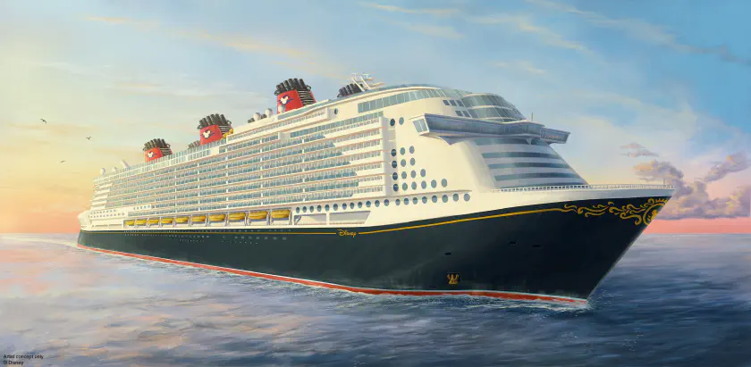 © Disney Cruise Line / Disney Cruise Line new ship to set sail in 2025 