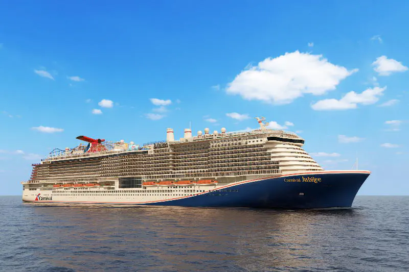 © Carnival Cruise Line / The new Carnival Jubilee will set sail in 2023 from Galveston, Texas. 